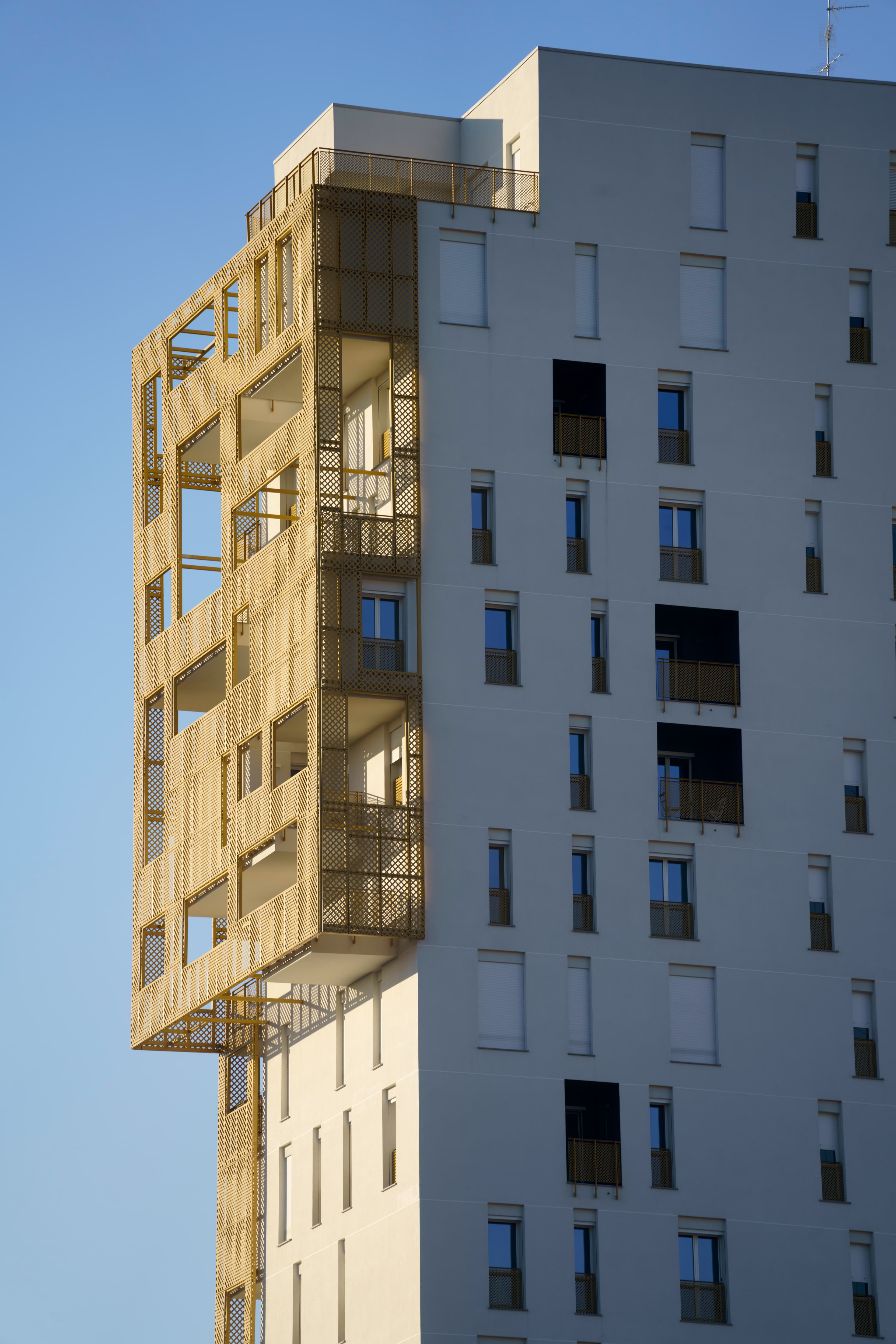 Immeuble résidentiel contemporain