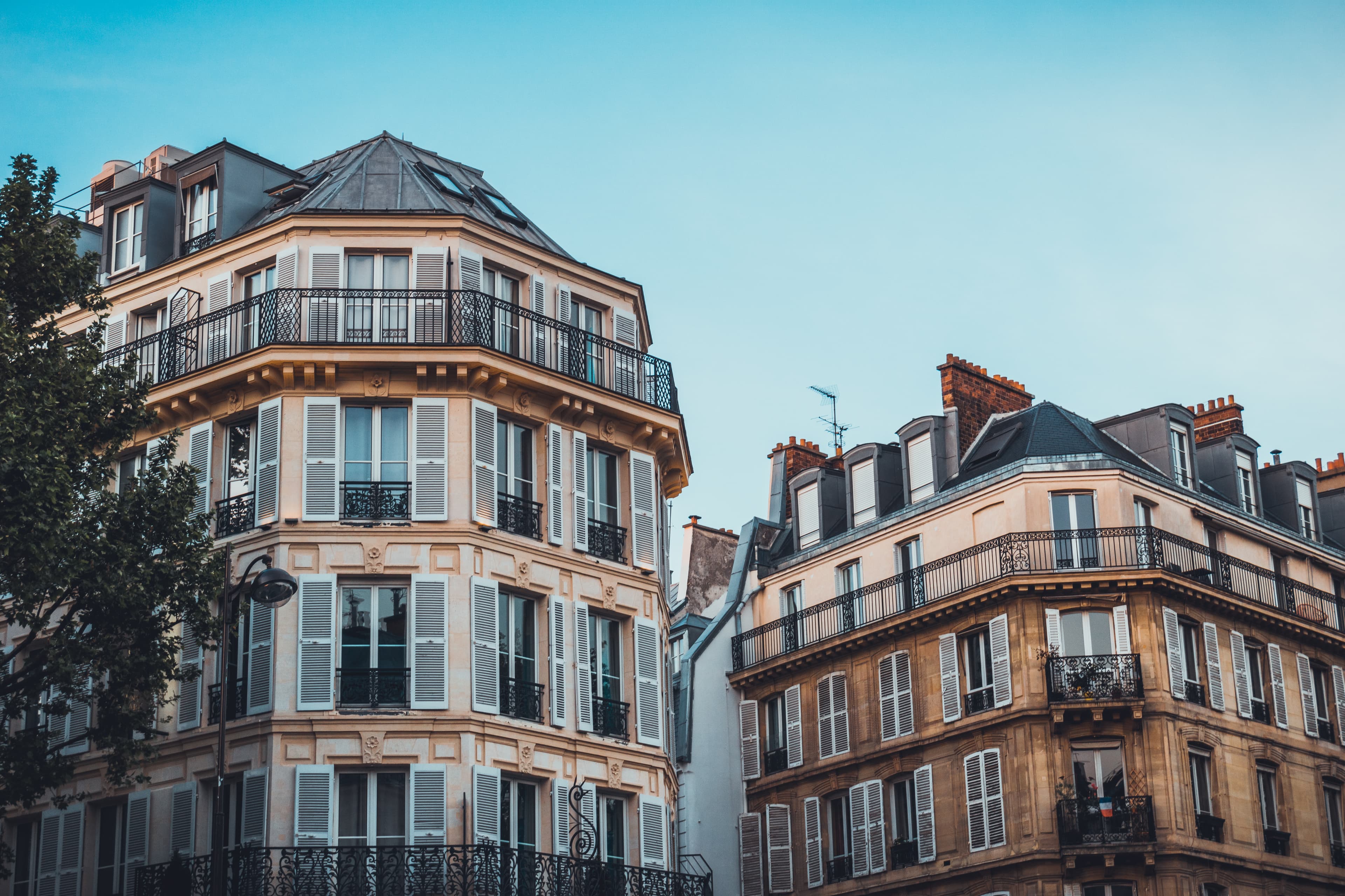 Immeubles haussmanniens en France